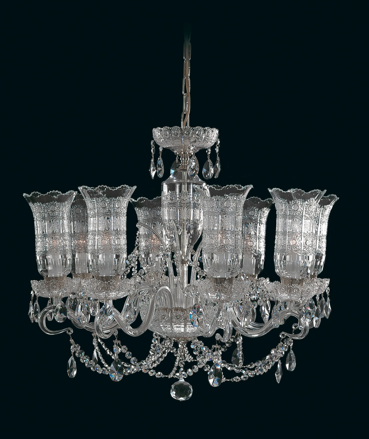Lustre en cristal taille EL683802T
