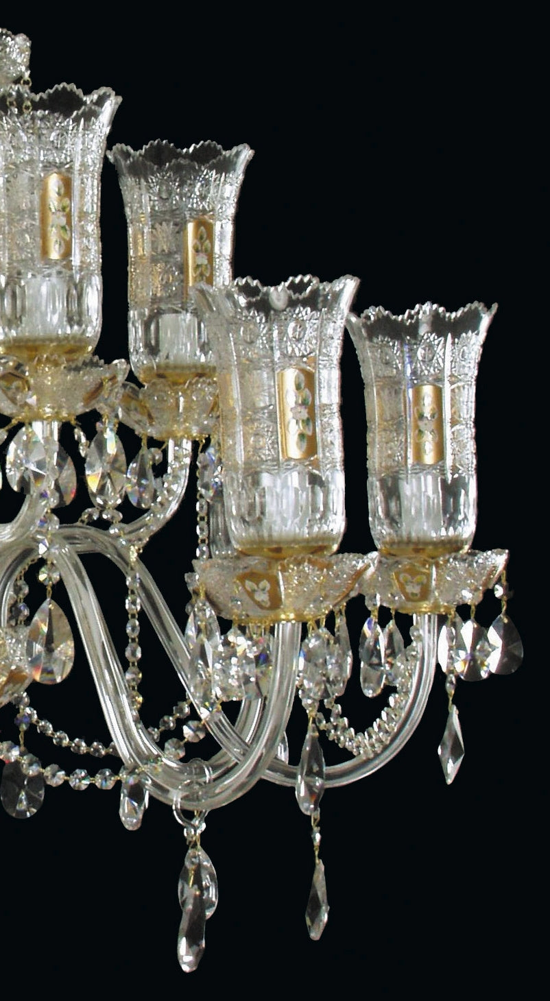 Lustre en cristal taille EL6861202T