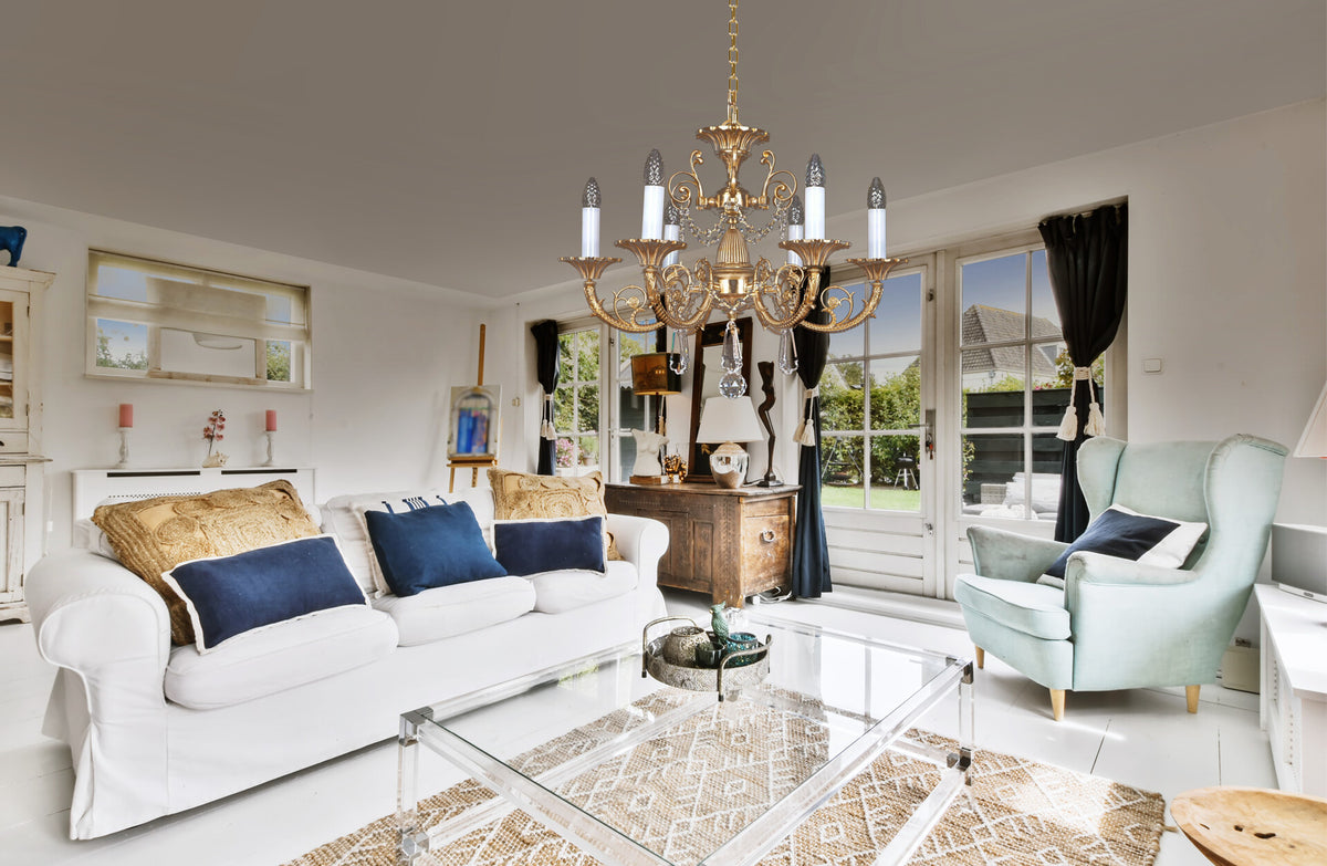 Lustre en laiton EL8616091