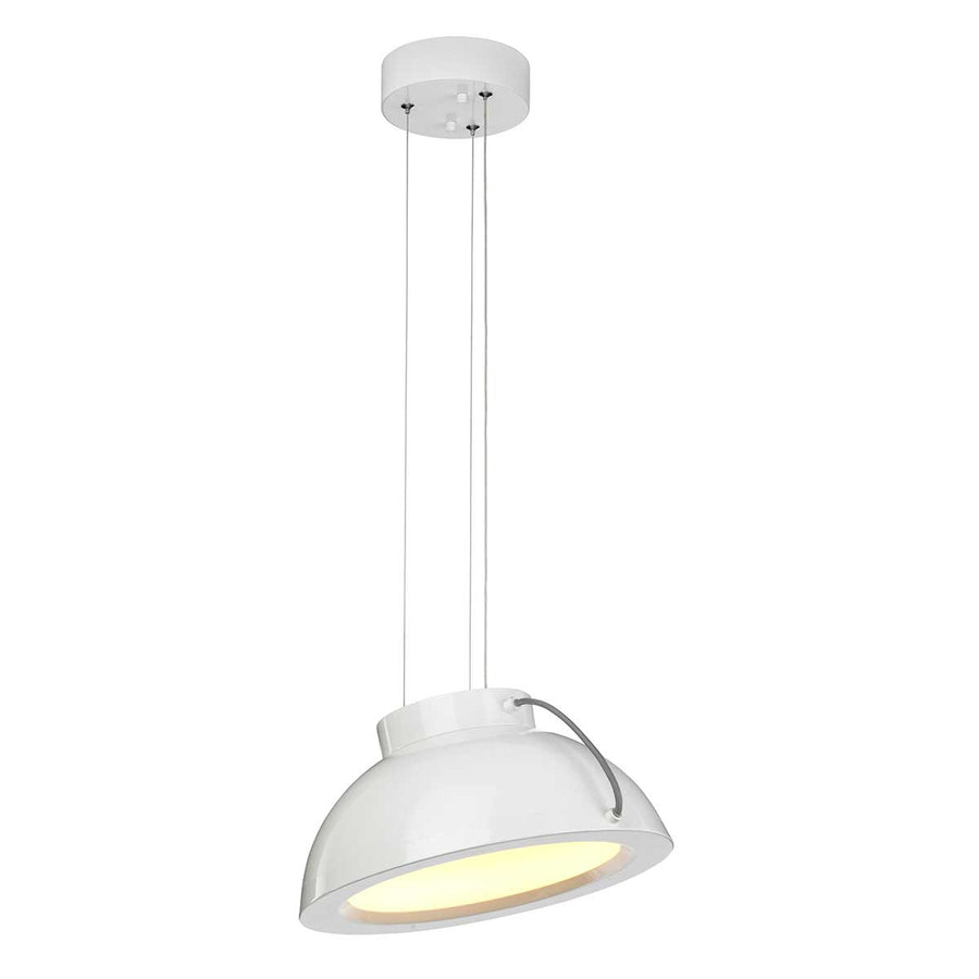 Suspension Europa blanche, Ø 34,9 cm