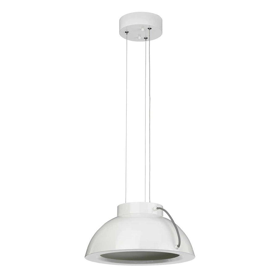 Suspension Europa blanche, Ø 34,9 cm
