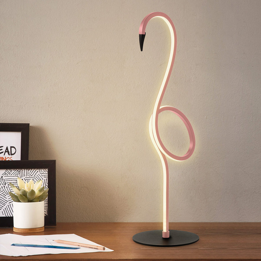 Lampe à poser Flamingo rose