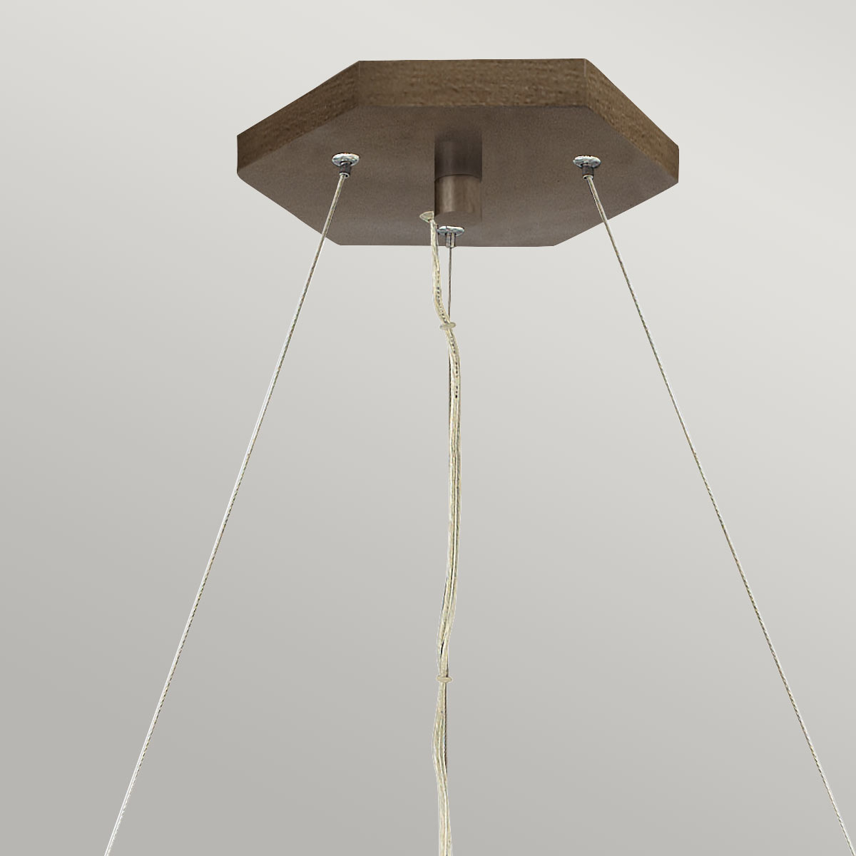 Suspension Moxie 6 lumières dorée, Ø 76,9 cm