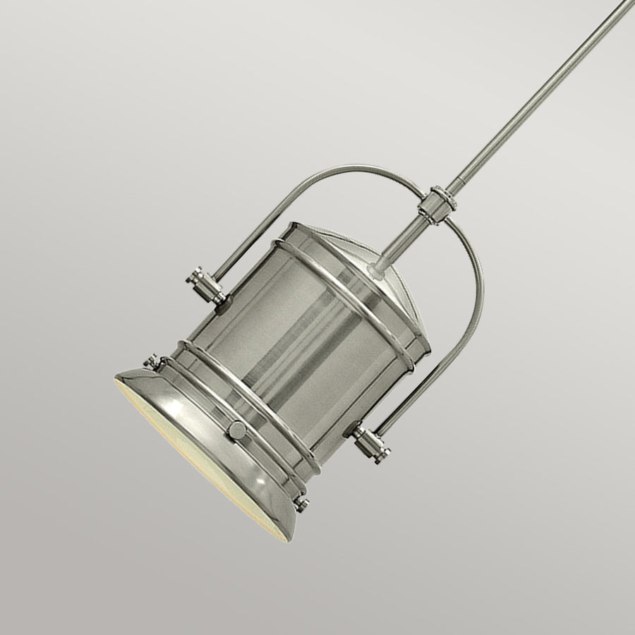 Suspension Pullman nickel satiné