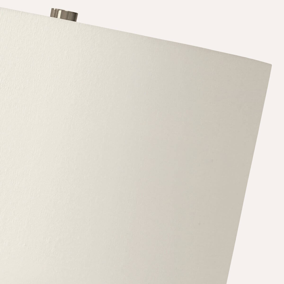 Lampe à poser Alba crème et grise clair, céramique