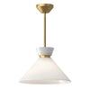 Suspension luminaire | Halston Dorée