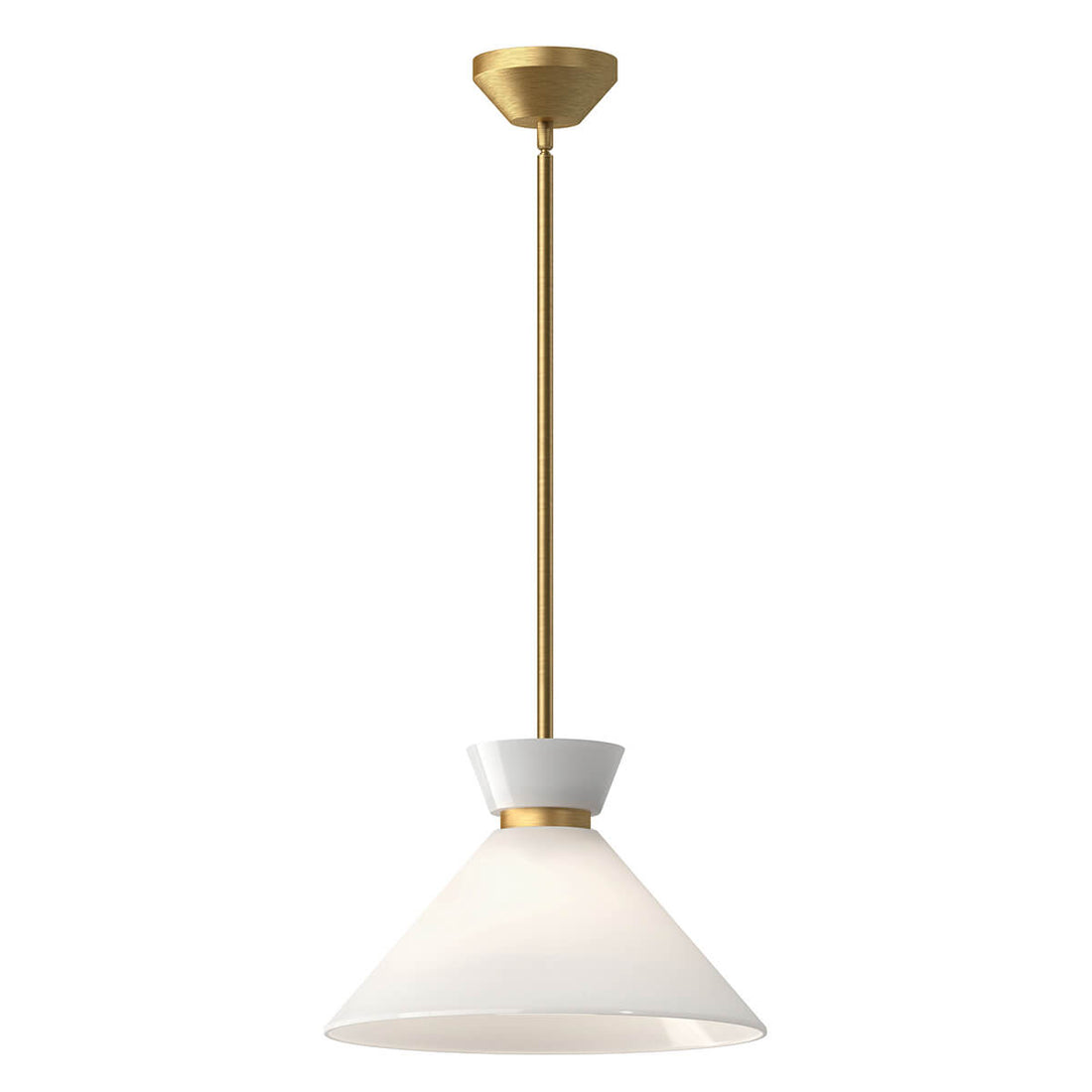 Suspension luminaire | Halston Dorée