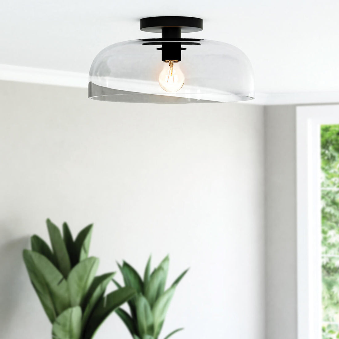 Luminaire plafonnier | Sylvia Noir
