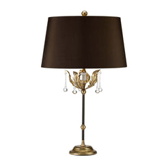 Lampe à poser Amarilli bronze et dorée