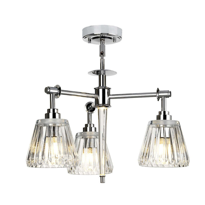 Suspension luminaire | Agatha Chromée