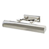 Applique murale Chawton 2 lumières nickel poli