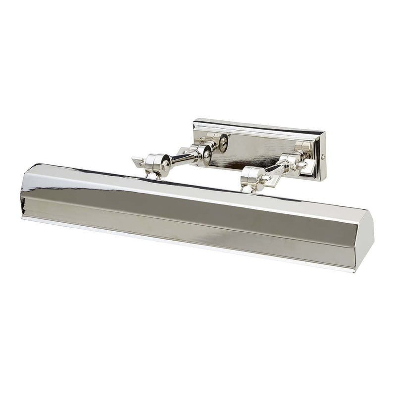 Applique murale Chawton 2 lumières nickel poli