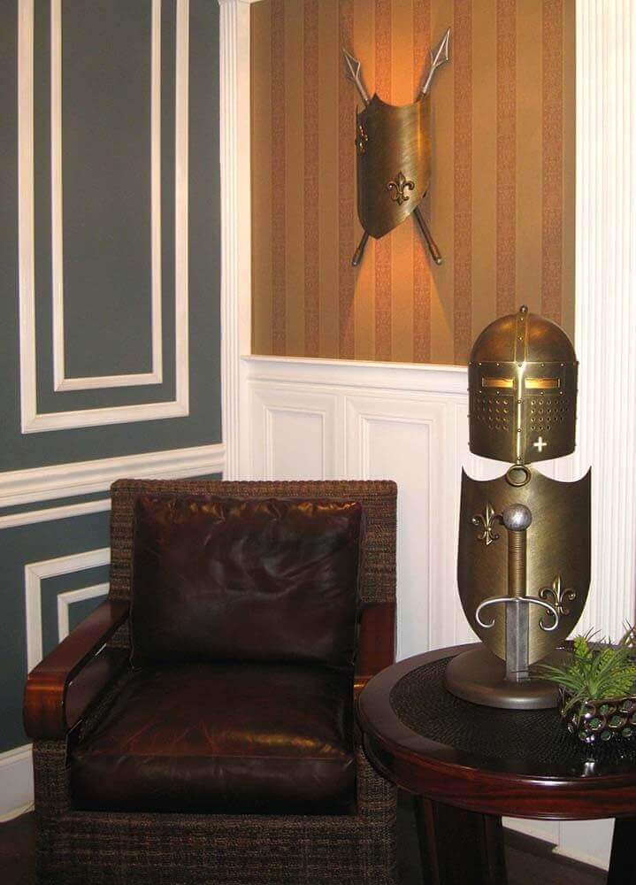 Applique murale | Crusader Bronze
