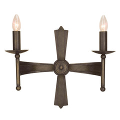 Applique murale Cromwell 2 lumières bronze