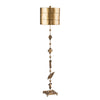Lampadaire Fragment doré vieilli