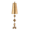 Lampe à poser Fragment dorée vieillie