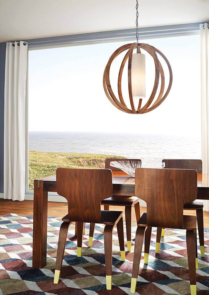 Suspension luminaire | Allier Bois