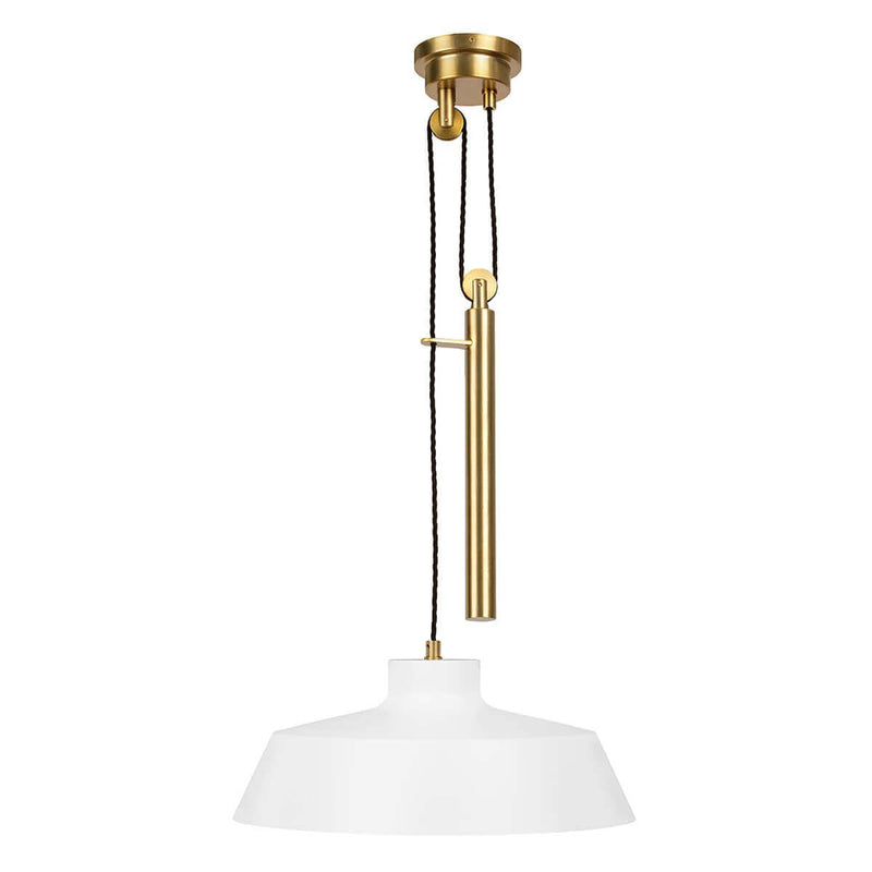 Suspension Candor blanche mat