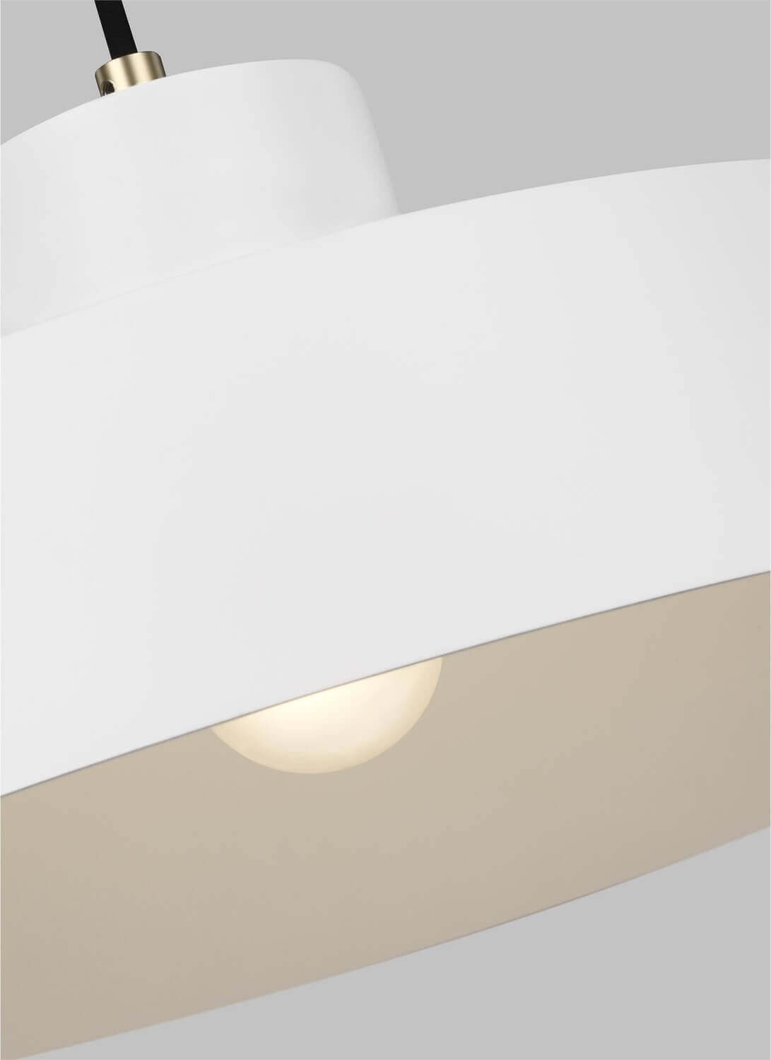 Suspension Candor blanche mat