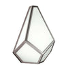 Applique murale Diamond nickel poli
