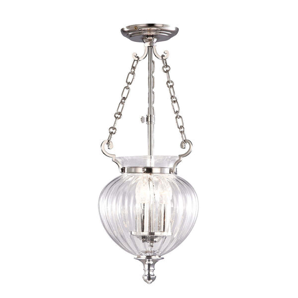 Suspension luminaire | Finsbury Park Nickel
