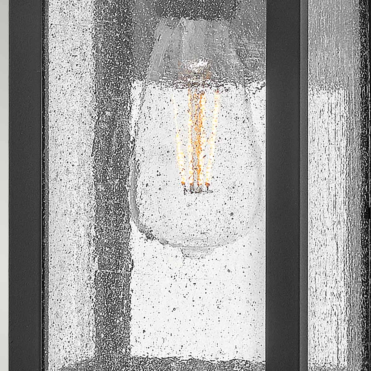 Applique extérieure Beacon Hill noire, verre