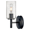 Applique murale Collier noire, verre
