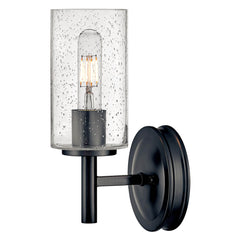 Applique murale Collier noire, verre
