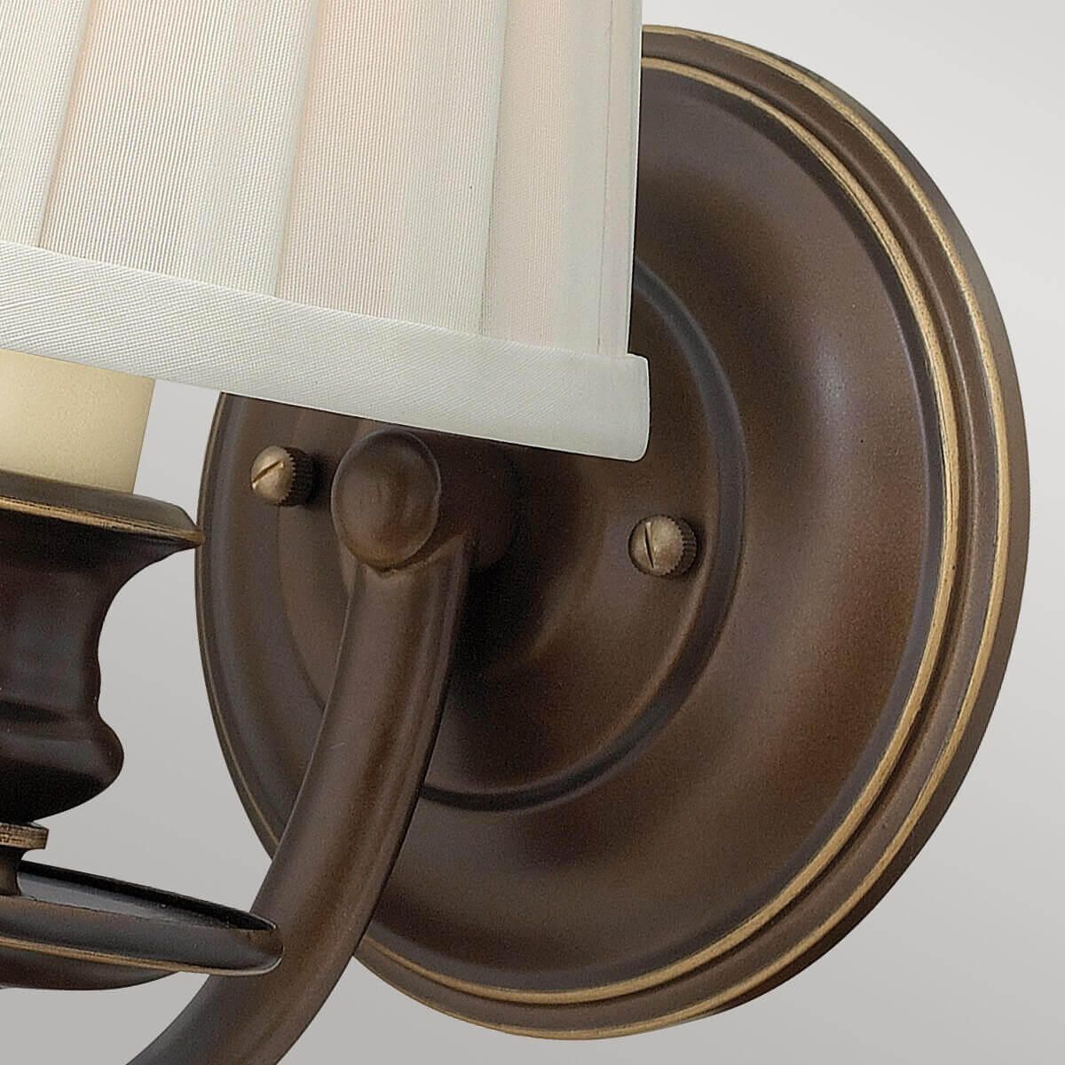 Applique murale Dunhill bronze, lin