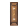 Applique murale Fu Lighton 2 lumières bronze, verre