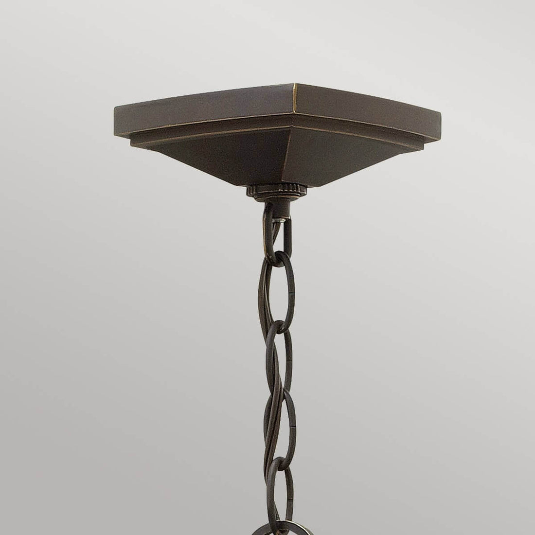 Suspension extérieure Manhattan bronze, verre