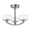 Luminaire plafonnier | Meridian Nickel