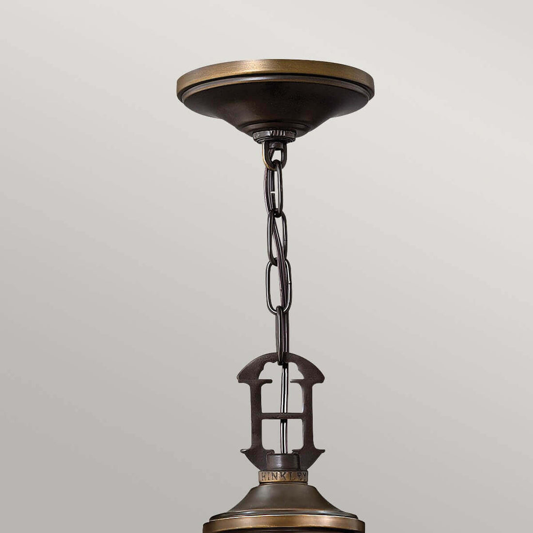 Lustre Plymouth 9 lumières bronze