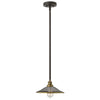 Suspension Rigby bronze, osier