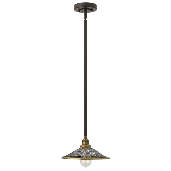 Suspension Rigby bronze, osier