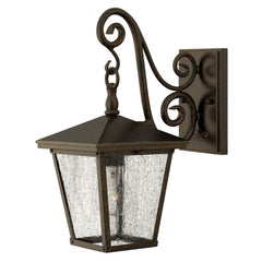 Applique extérieure Trellis bronze, verre