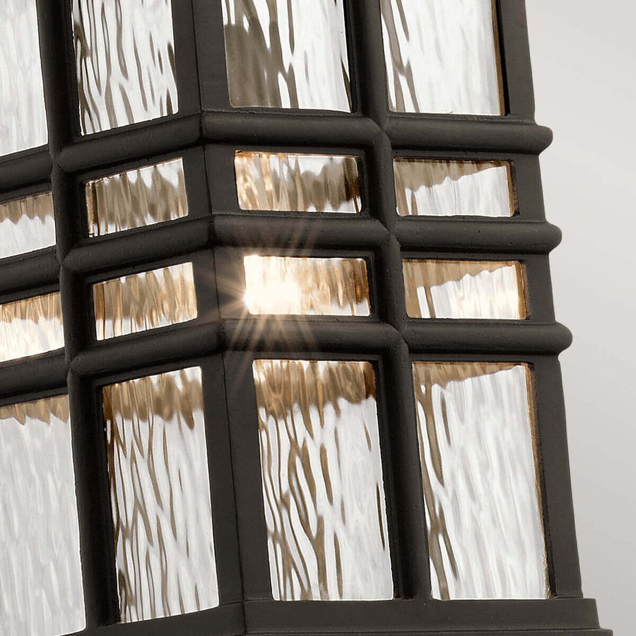 Suspension extérieure Beacon Square bronze, verre