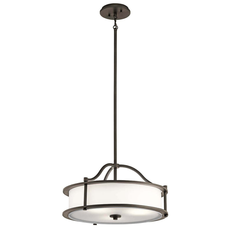 Suspension Emory 3 lumières bronze