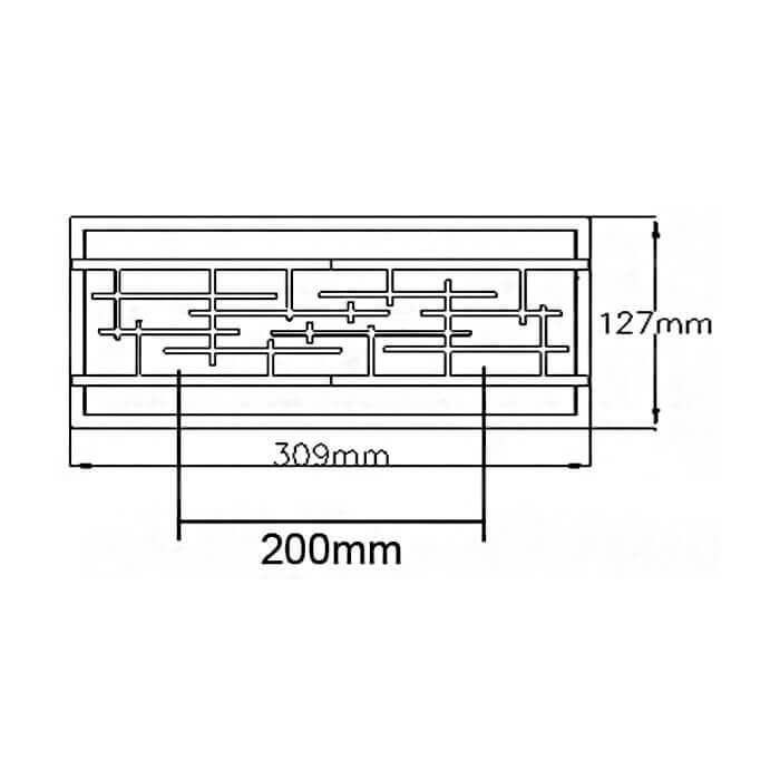 Luminaire extérieur | Zolon L 30,9 cm