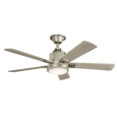Ventilateur de plafond lumineux Colerne bois