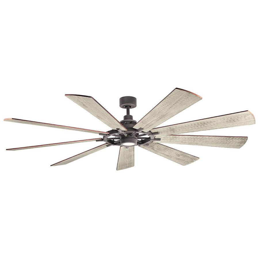 Ventilateur de plafond lumineux Gentry XL bois