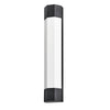 Applique murale Facet noire mat, verre