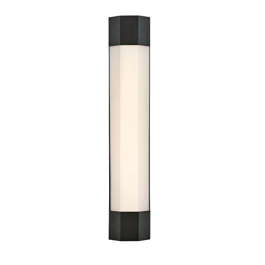 Applique murale Facet noire mat, verre