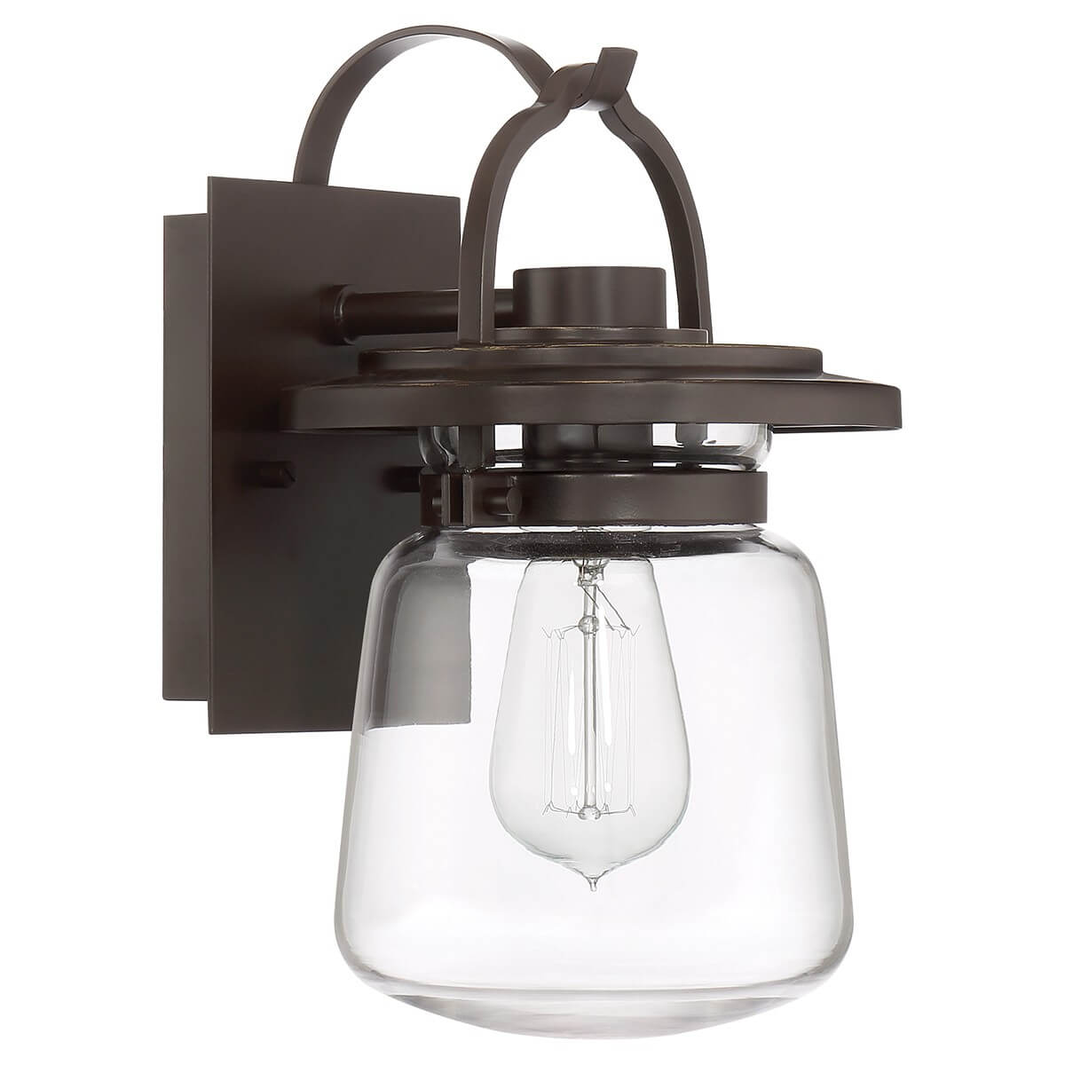 Luminaire présenté de trois quarts sur fond blanc, montrant l ensemble