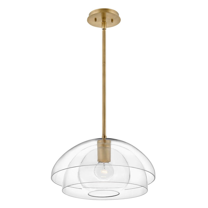 Suspension luminaire | Lotus Laiton