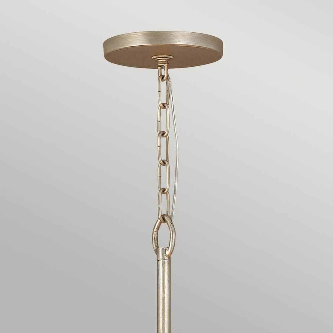 Suspension Reverie 12 lumières dorée et inox, cristal