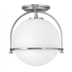 Luminaire plafonnier | Opal Nickel