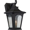 Applique extérieure Bedford noire, H 39,1 cm