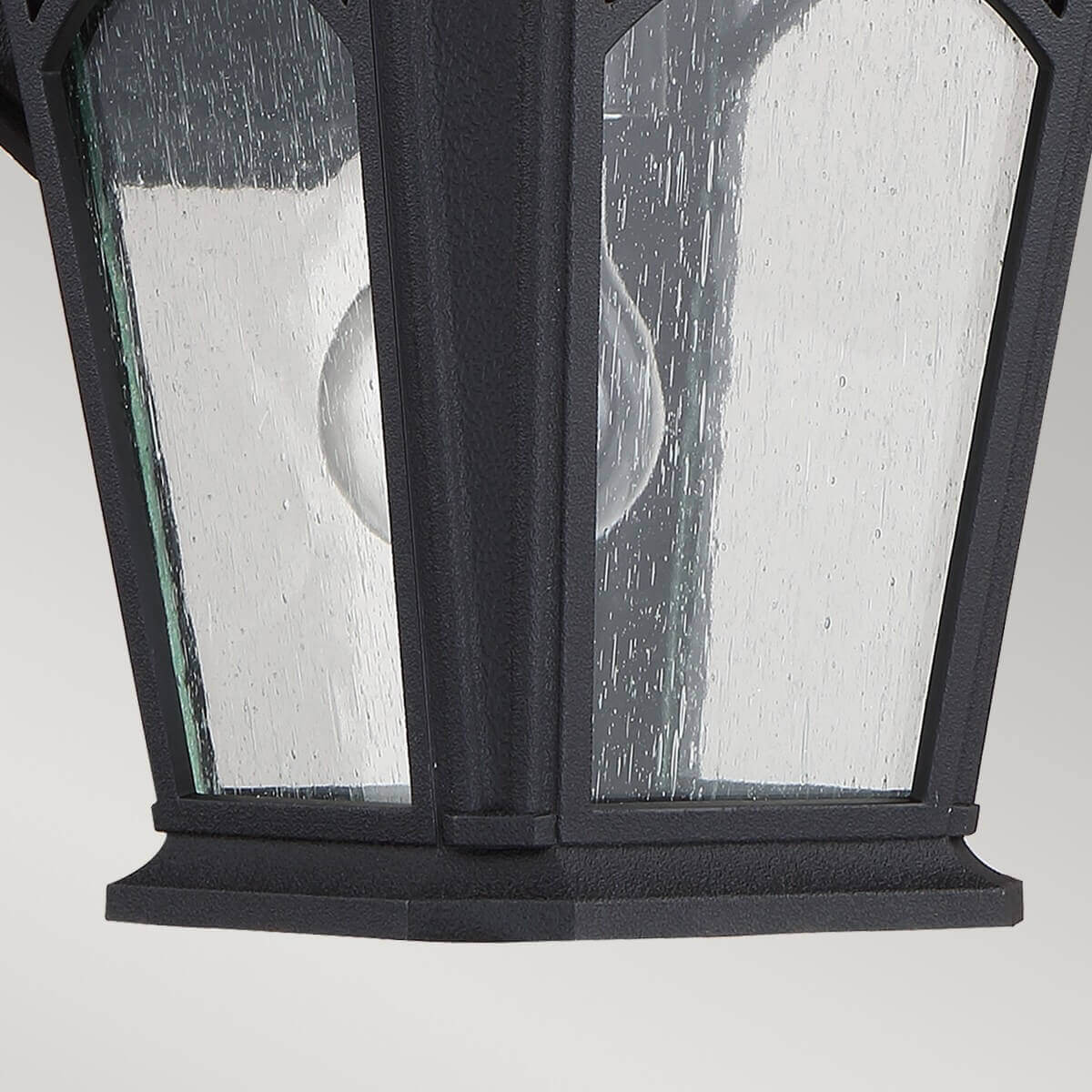 Applique extérieure Bedford noire, H 32,2 cm