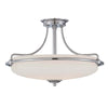 Luminaire plafonnier | Griffin Chromé